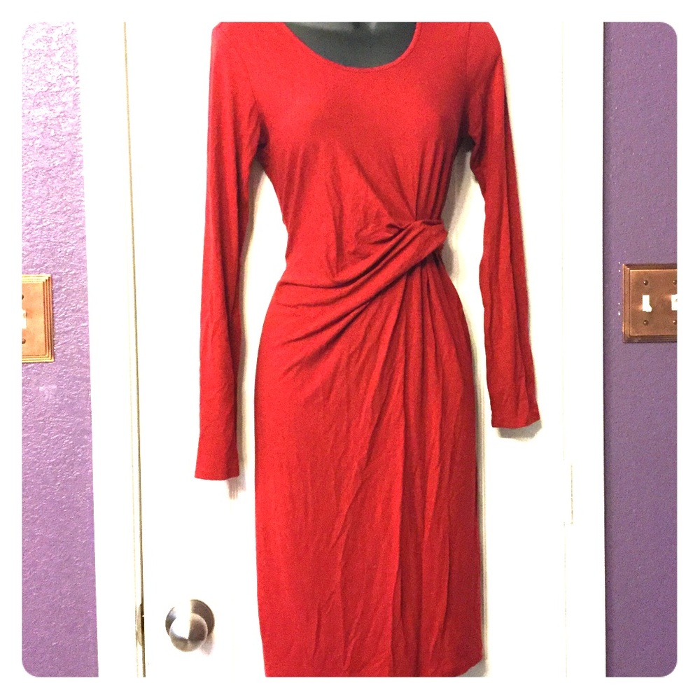 J.jill “Wearever” faux wrap dress